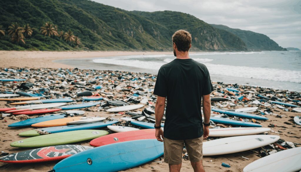 À la découverte du fondateur d'un rack de surf innovant et écologique