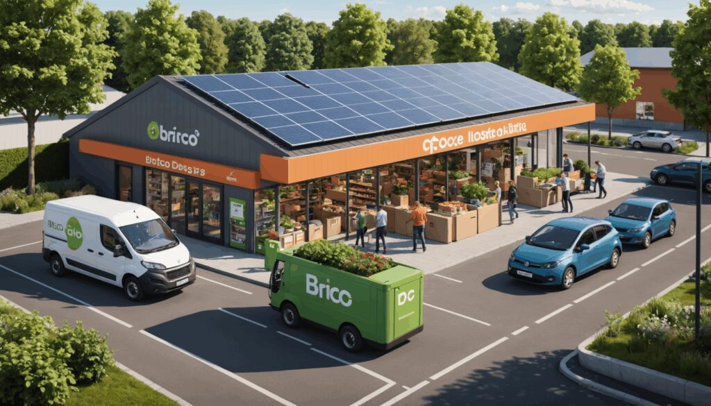 Brico Dépôt adopte une logistique éco-responsable pour soutenir ses objectifs de durabilité