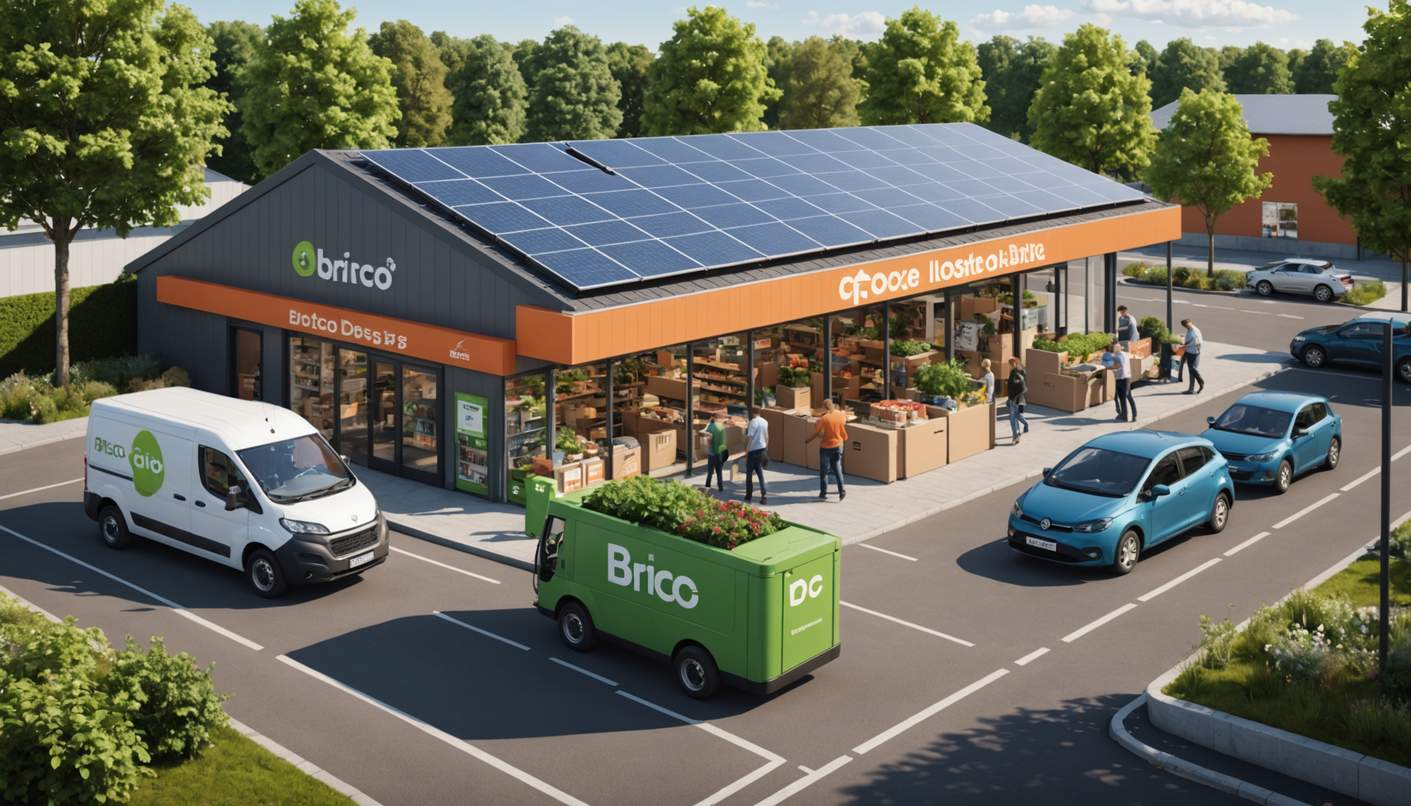Brico Dépôt adopte une logistique éco-responsable pour soutenir ses objectifs de durabilité