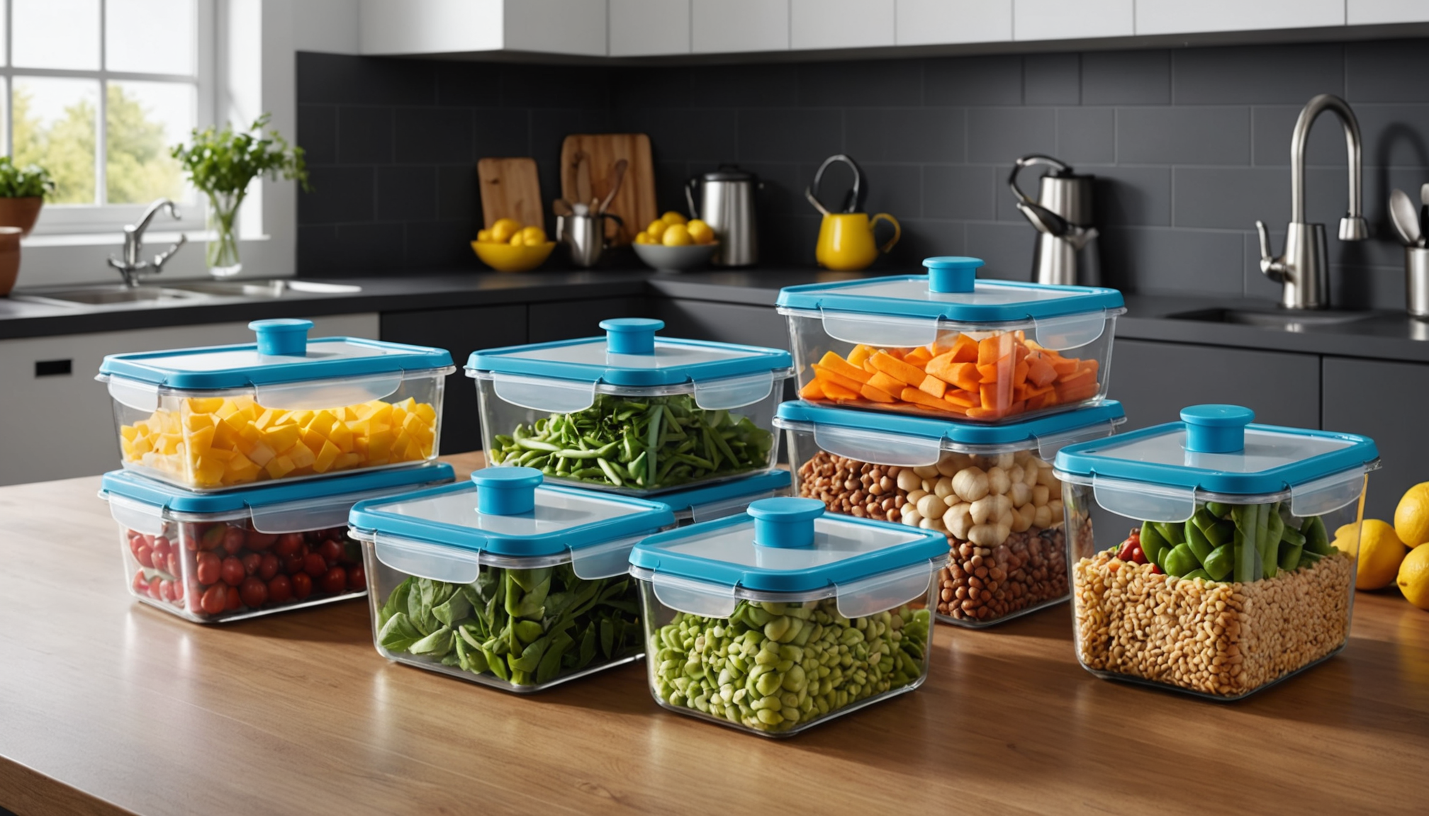 contenants modernes lidl à 8,99 € : alternative stylée aux tupperware, en verre, hermétiques et sans bpa, pour une conservation durable et un rangement malin.