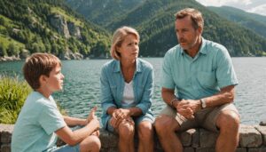 Dynamique des relations familiales et des interactions de groupe durant l'été