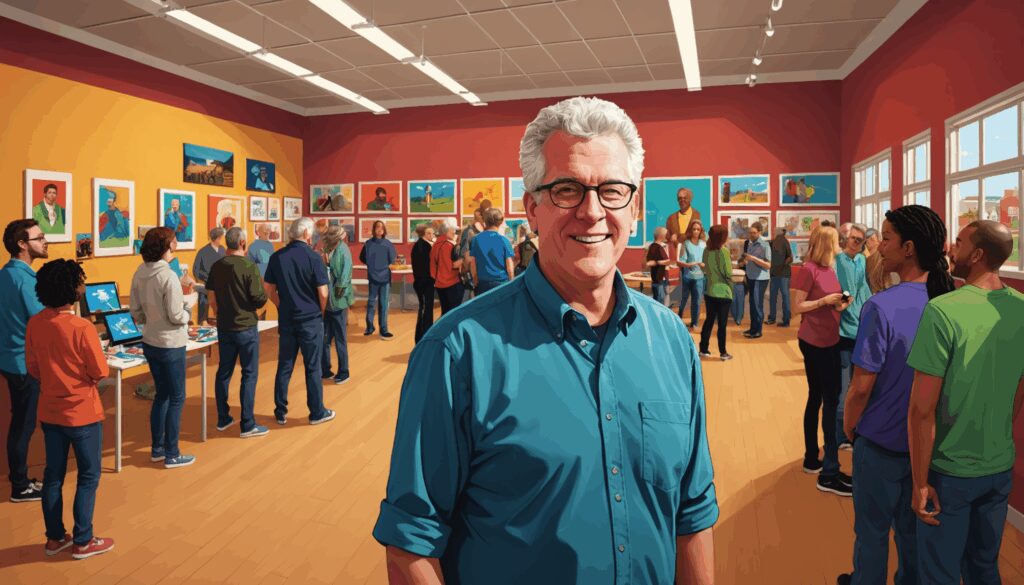 Ian McMillan : un honneur d'être le parrain de Creative Recovery