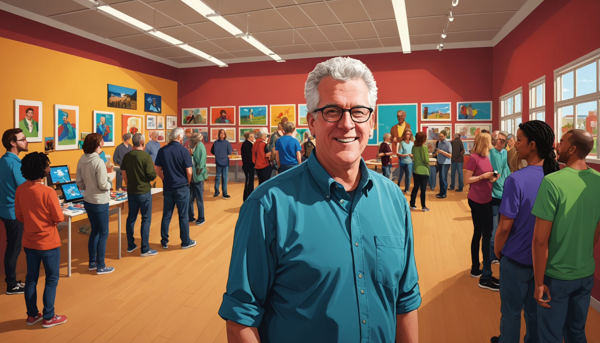 Ian McMillan : un honneur d’être le parrain de Creative Recovery