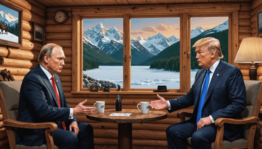 Rencontre en Alaska entre Trump et Poutine : discussions sur la guerre en Ukraine et les échanges de territoires