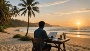 Surmonter le syndrome de la page blanche en vacances : comment raviver sa créativité après une phase intense