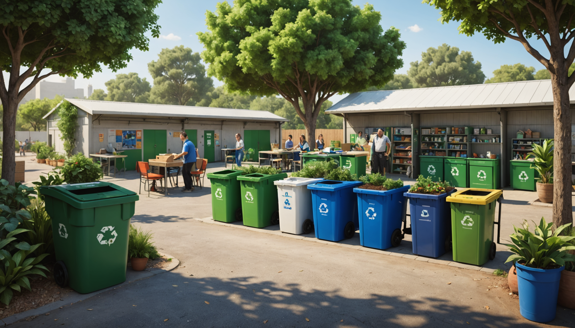 Un centre de recyclage pour préserver l’environnement et soutenir les Israéliens en situation de handicap