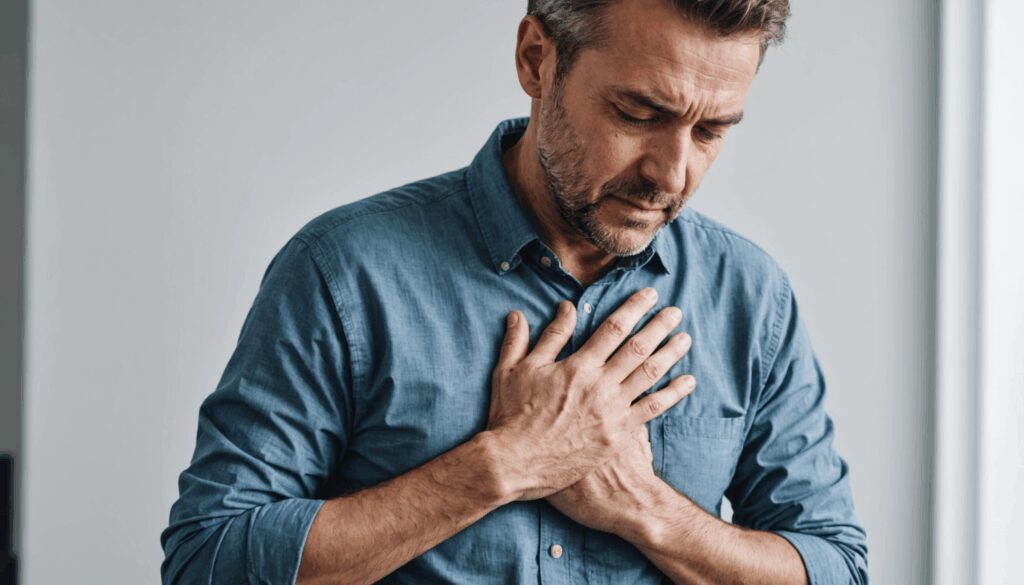 differencier les signes d'une crise de panique de ceux d'une attaque cardiaque