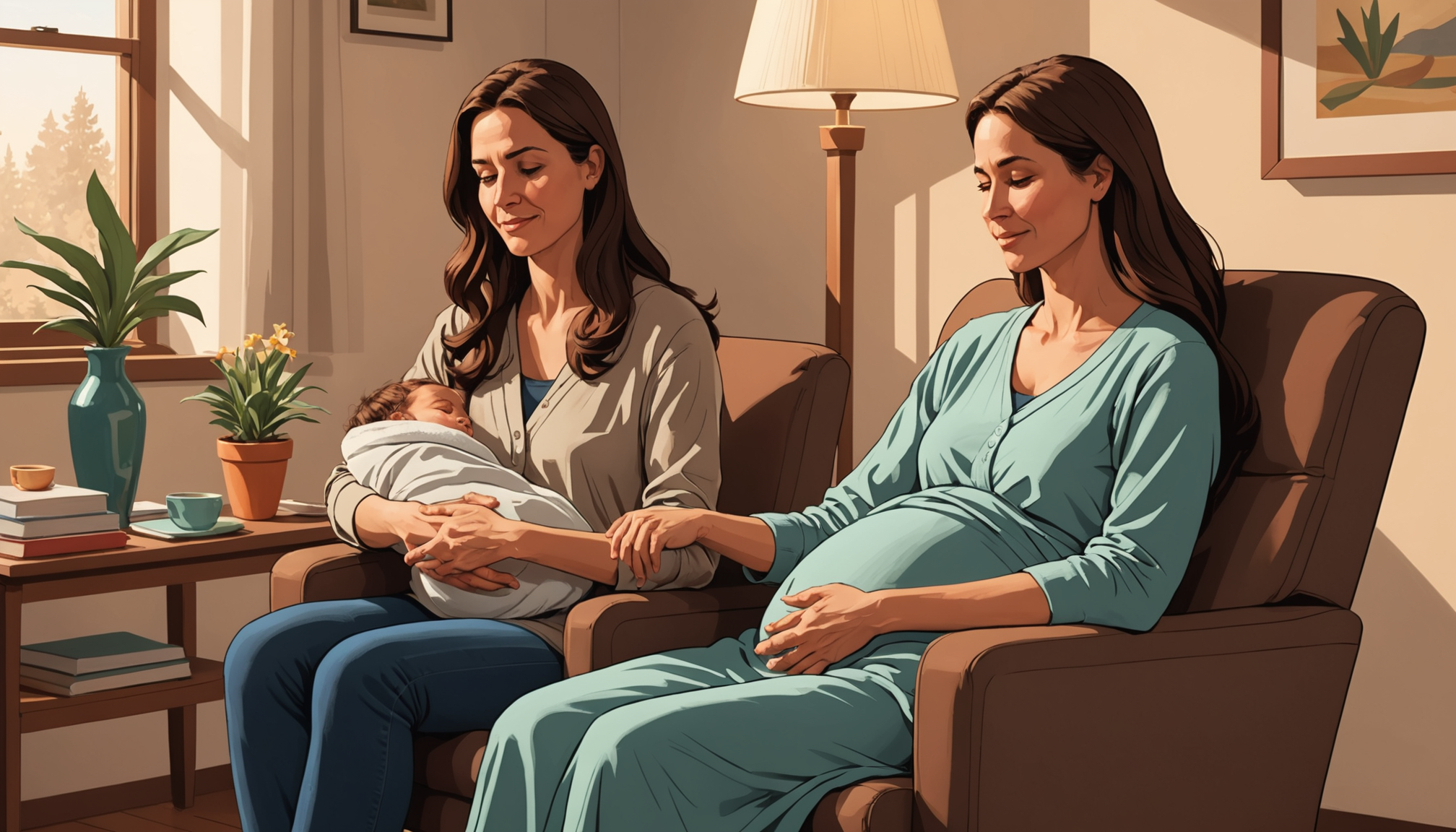 le rôle essentiel des doulas dans l’accompagnement de la santé mentale des mamans