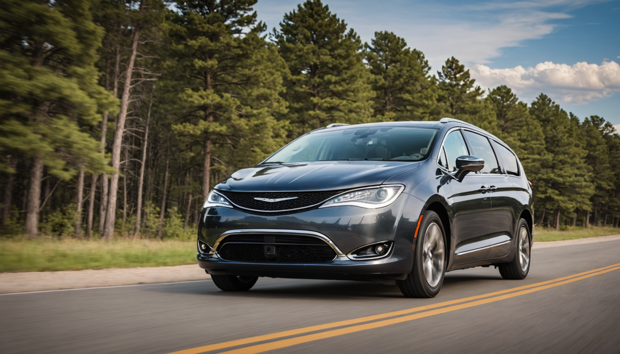 découvrez la nouvelle chrysler pacifica édition aventure familiale 2025 : un monospace moderne, spacieux et équipé pour répondre à toutes les envies d’évasion en famille. profitez d’un design innovant, de technologies avancées et d’un confort exceptionnel sur la route.
