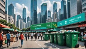 Hong Kong : Vers une amélioration du taux de recyclage tout en maintenant une charge pour les déchets comme filet de sécurité, annonce le ministre