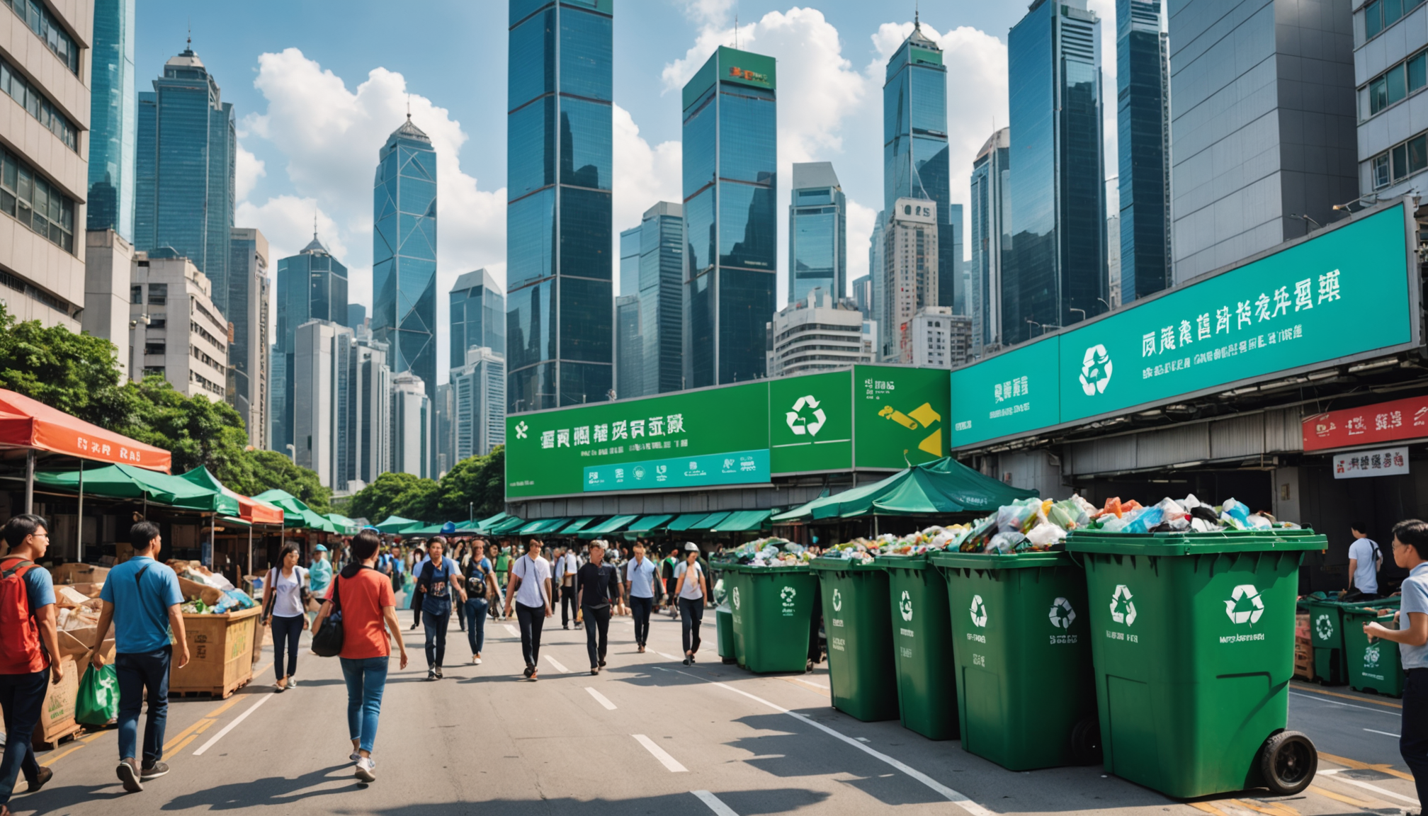 Hong Kong : Vers une amélioration du taux de recyclage tout en maintenant une charge pour les déchets comme filet de sécurité, annonce le ministre