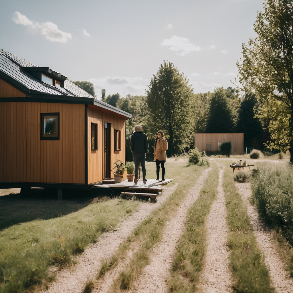 Inspiré par un mode de vie minimaliste, il projette de bâtir un village de tiny houses à Strasbourg : 'La simplicité permet de vivre pleinement avec moins